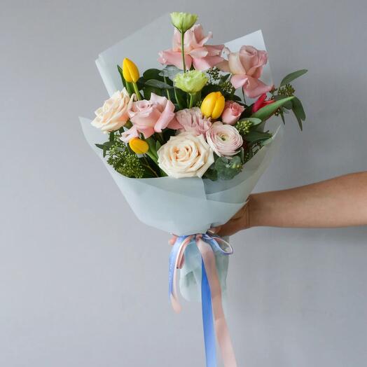 Букет ко Дню 8 Марта в знак комплимента