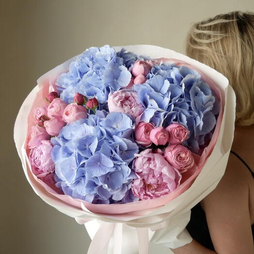 Букет "Pink   Blue"