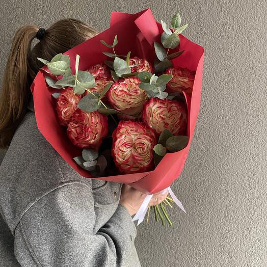 Bouquet of roses Apple jack