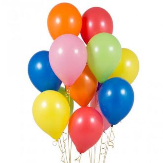 Rainbow balloon set 10pcs