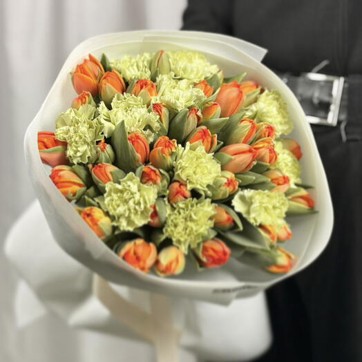 Bouquet Arancione Mix