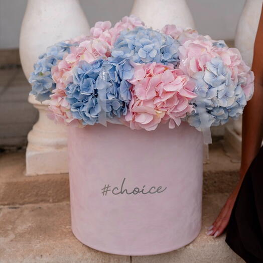 Pastel Hydrangea Box