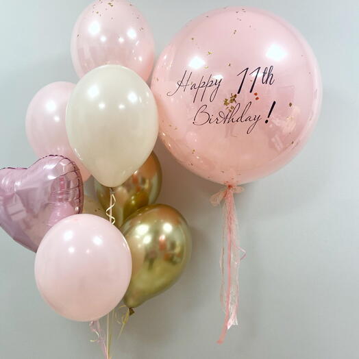 Set of balloons "Pink Pearl"