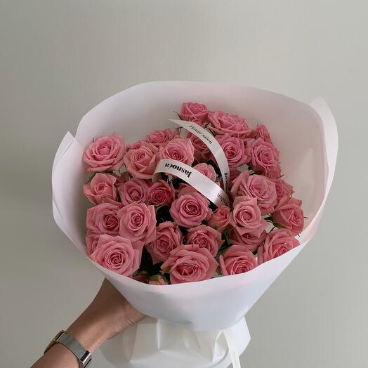 Pink spray roses Size S