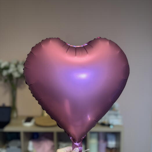 Purple heart balloon
