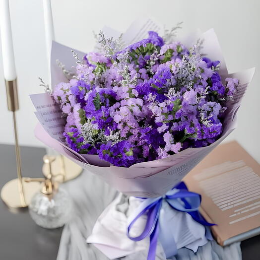Flower bouquet "Violet Whispers"