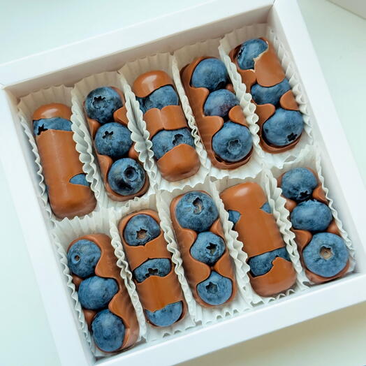 Arándano en chocolate