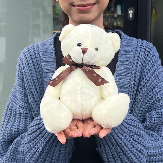 Teddy bear white 20 cm