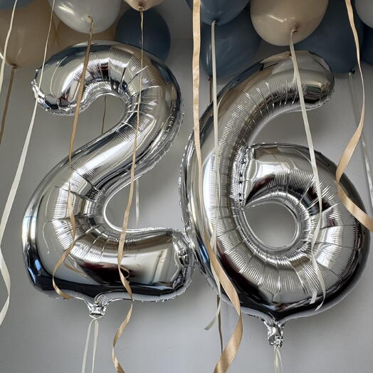 Balloons with numbers