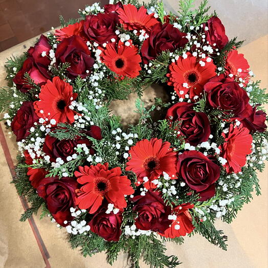 Funeral wreath Endless memory