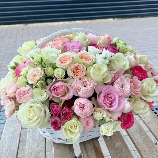 Rose basket 😍