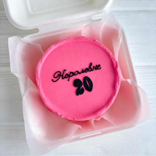 Bento cake pink