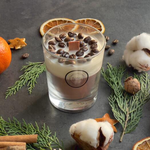 Candle "Latte" Coffee Arabica