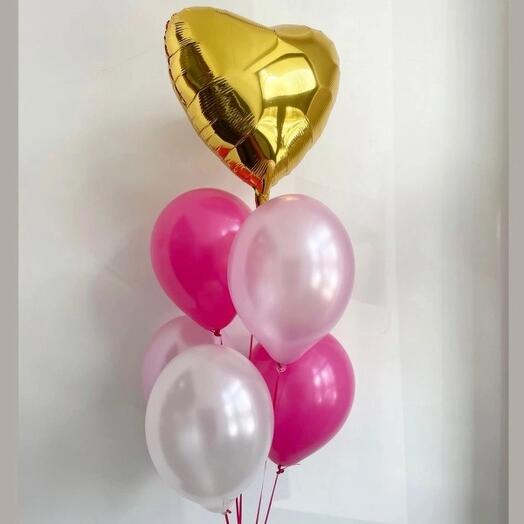 Набор из 6 штук и 1 сердце