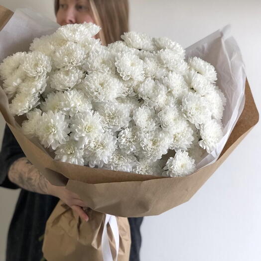 Ramo Polyana de crisantemos Ecuatoriano