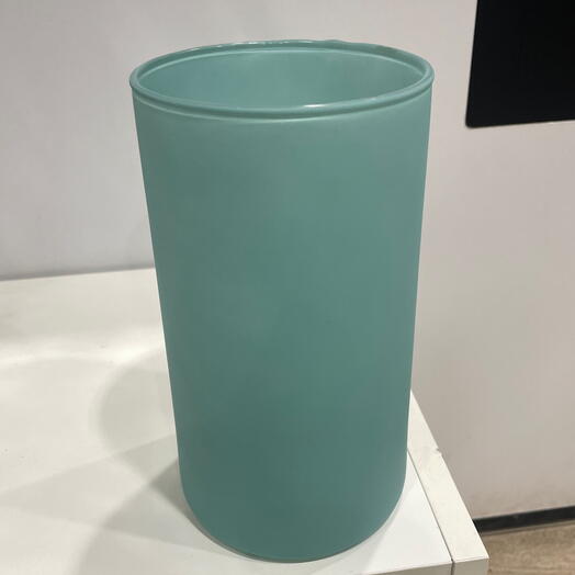 Jarrón, vidrio, 20 cm