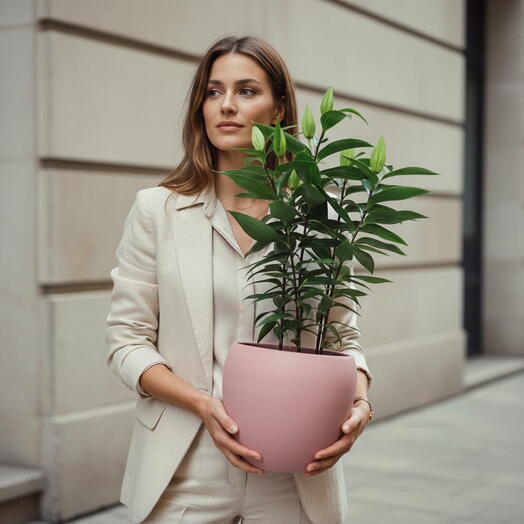 Potted plant Pink Lily