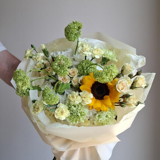 Bouquet with Girasol Morning Sun