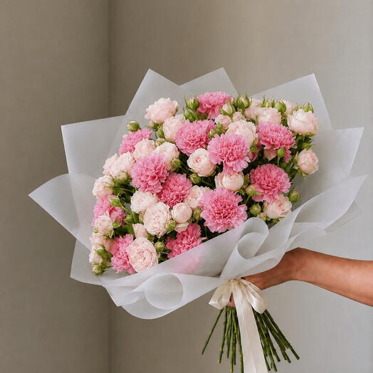 Garden Roses   Carnations