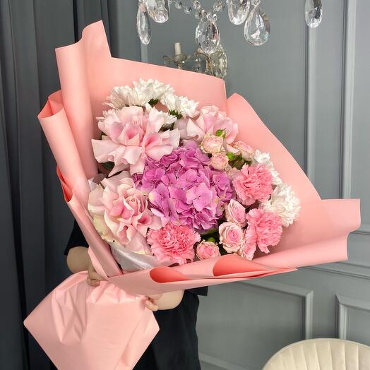 Wow bouquet pink