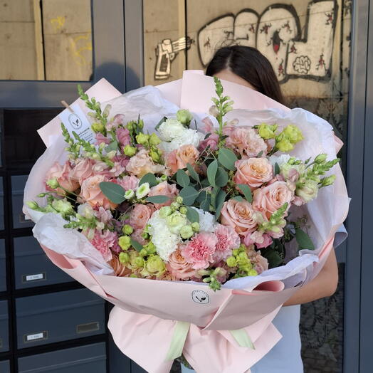 Bouquet Peachy Mix