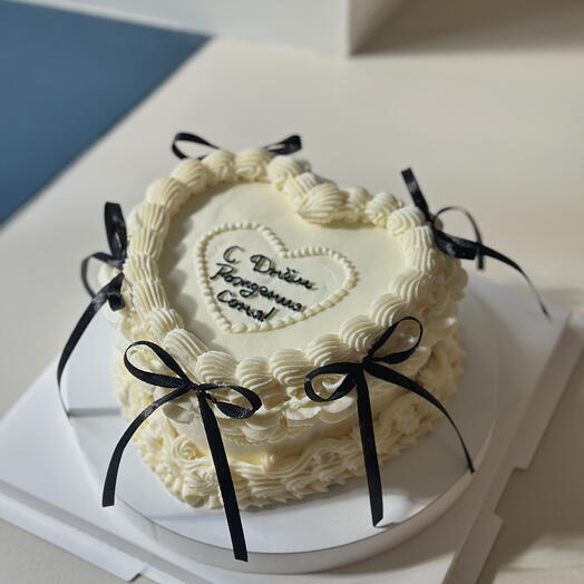 Cake size S white Tenderness