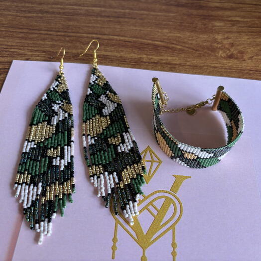 Set brazaletes + Aretes