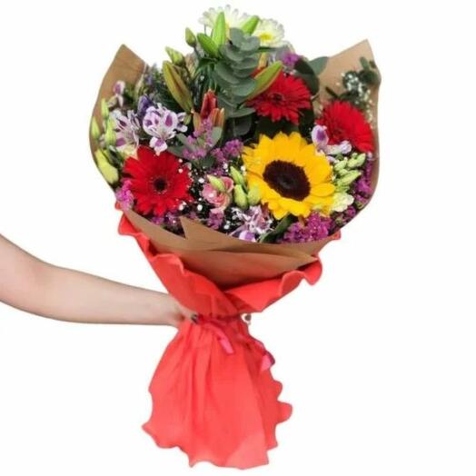 Ramo de flores de estacion holiday