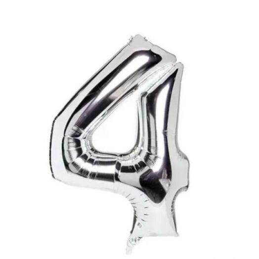 Silver balloon number 4