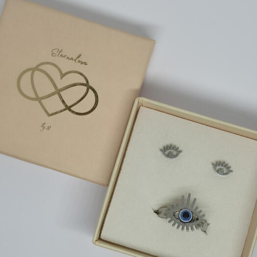 Evil Eye Guardian Jewelry Set