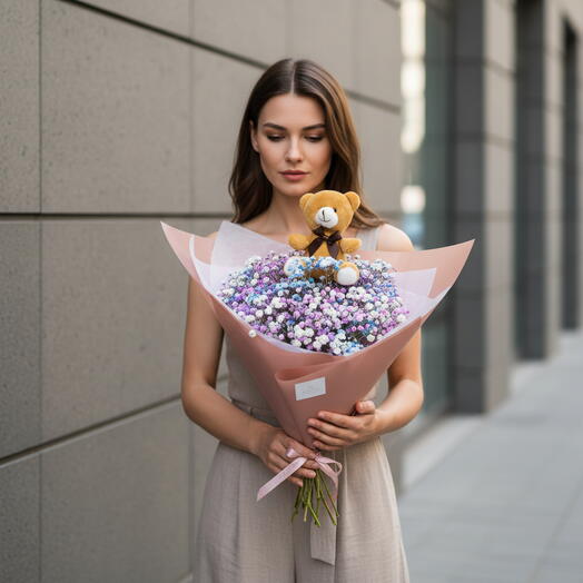 Flower Bouquet Gentle Embrace – City Line Collection