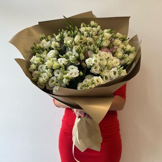 Bukiet duży Eustoma