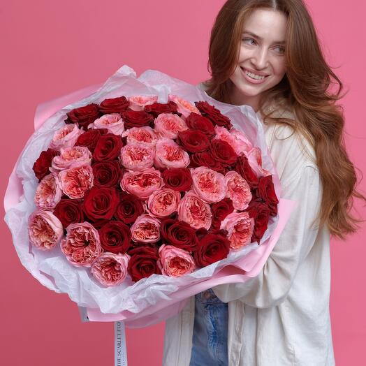Scarlet Kiss - 50 stems