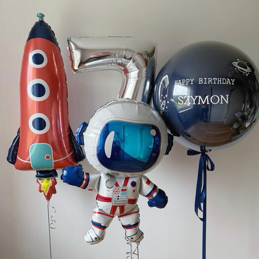 Kosmiczny zestaw na urodziny dla chłopaka