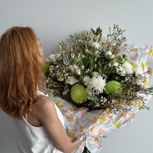 Bouquet «Quiet green»