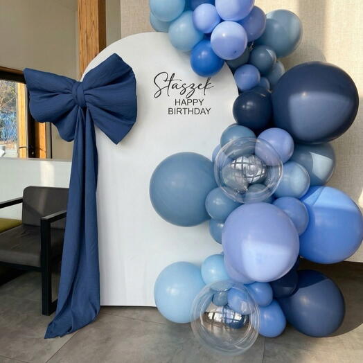 Ścianka balonowa urodzinowa 1