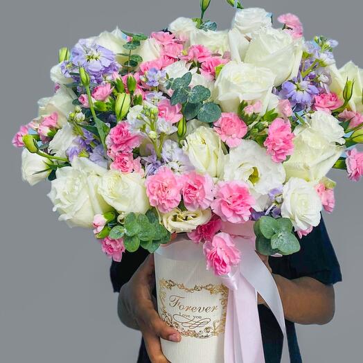 L size mix flowers in box