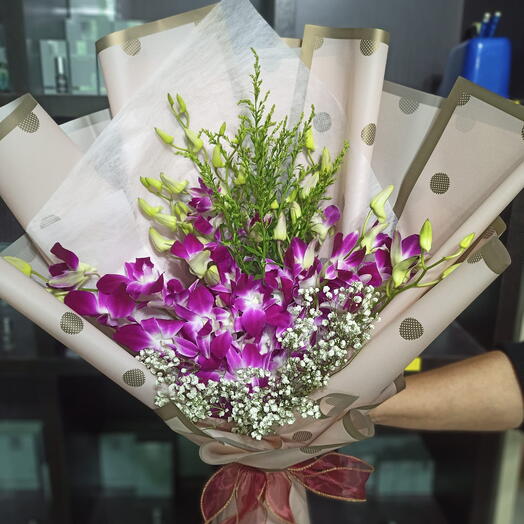 Enchanting Orchids Flower Bouquet