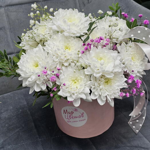 Цветы в коробке