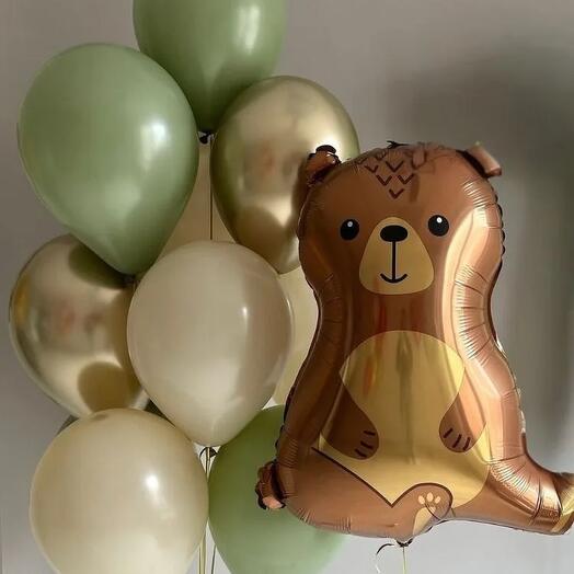 Balloon Set Baby Bear