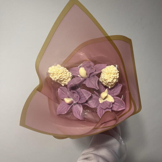 Bouquet of "Chocolate orchids"