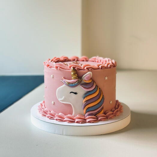 Cake Size M Rainbow Pony