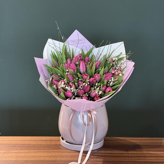 זר טוליפים מונו