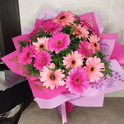 Ramo de Gerberas rosas