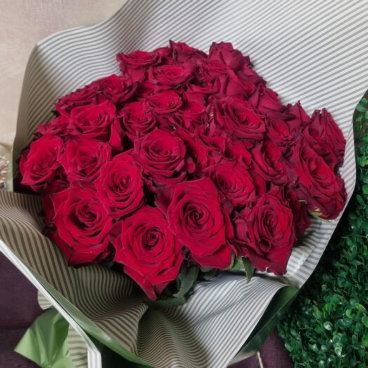 50 rose rosse