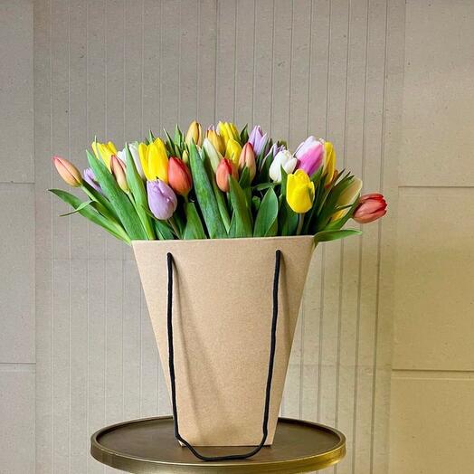Mix tulips