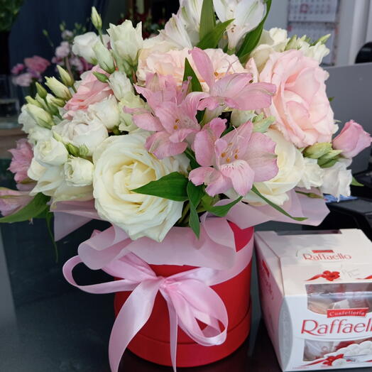 Blumenbox mit Rafaello