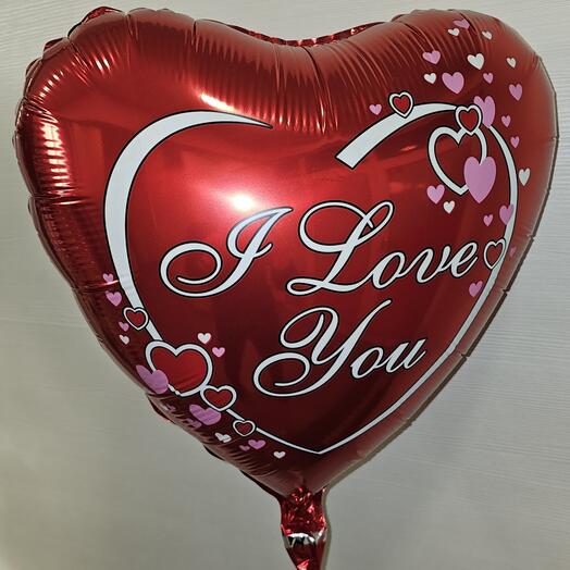 Õhupall "I love you "
