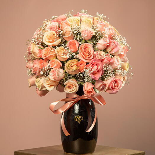 Florero Reina Madre Pastel