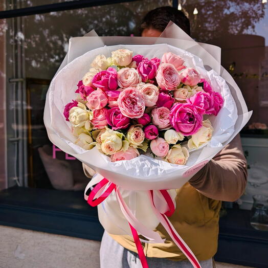 Mix of peony bouquets